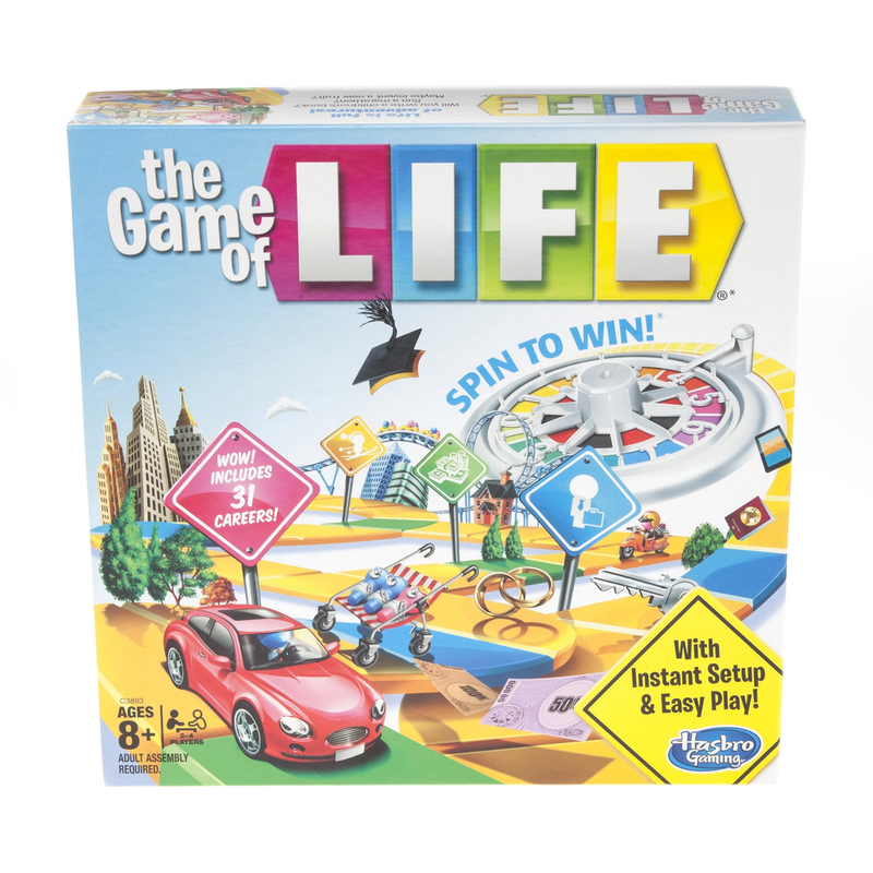 Hasbro Gaming The Game of Life Board Game Ages 8 & Up