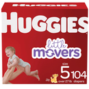 Huggies Little Movers Perfect Fitting Diapers- Size 5