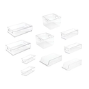 iDesign 10-Piece Fridge + Freeze Storage Bin Starter Set