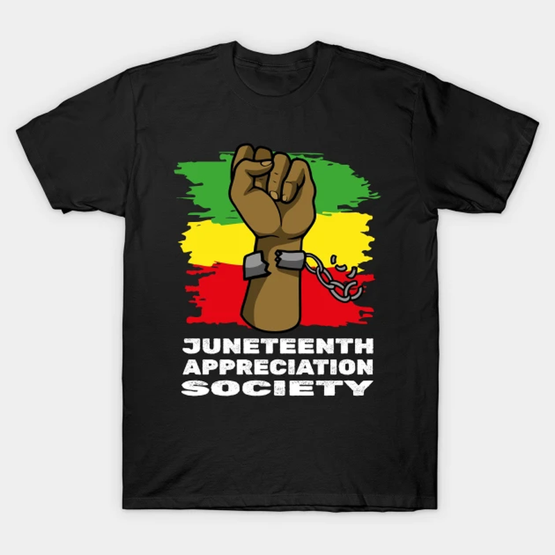 Juneteenth Freedom Day Art T-Shirt