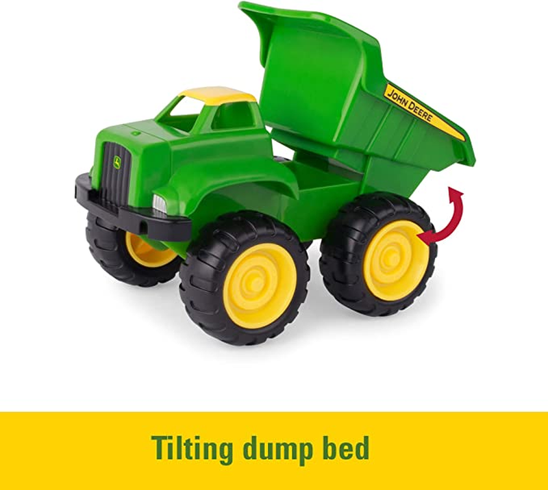 John Deere 6” Dump Truck Toy & Tractor Toy with Loader Construction Vehicle Set, Ages 18 Month and UP