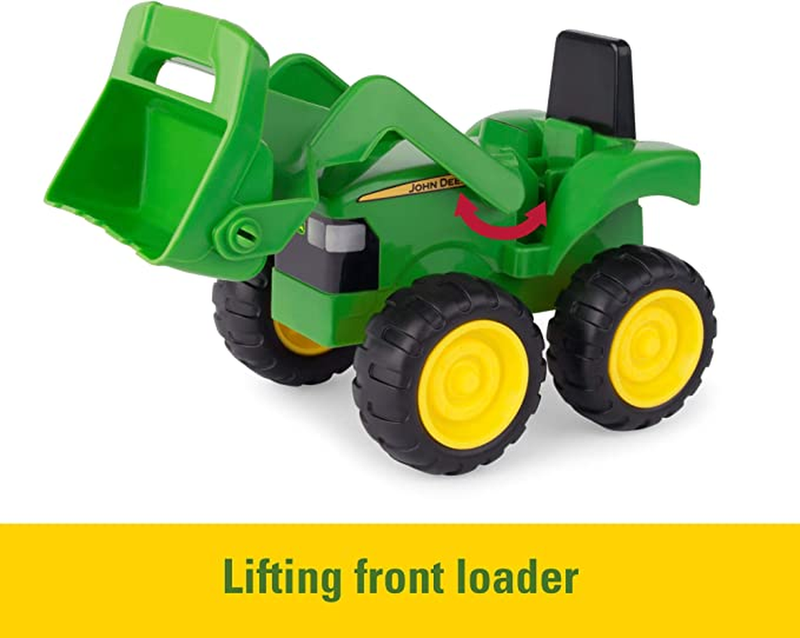 John Deere 6” Dump Truck Toy & Tractor Toy with Loader Construction Vehicle Set, Ages 18 Month and UP