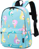 Abshoo Little Kids Backpacks for Boys and Girls Preschool Backpack With Chest Strap (Unicorn Blue)