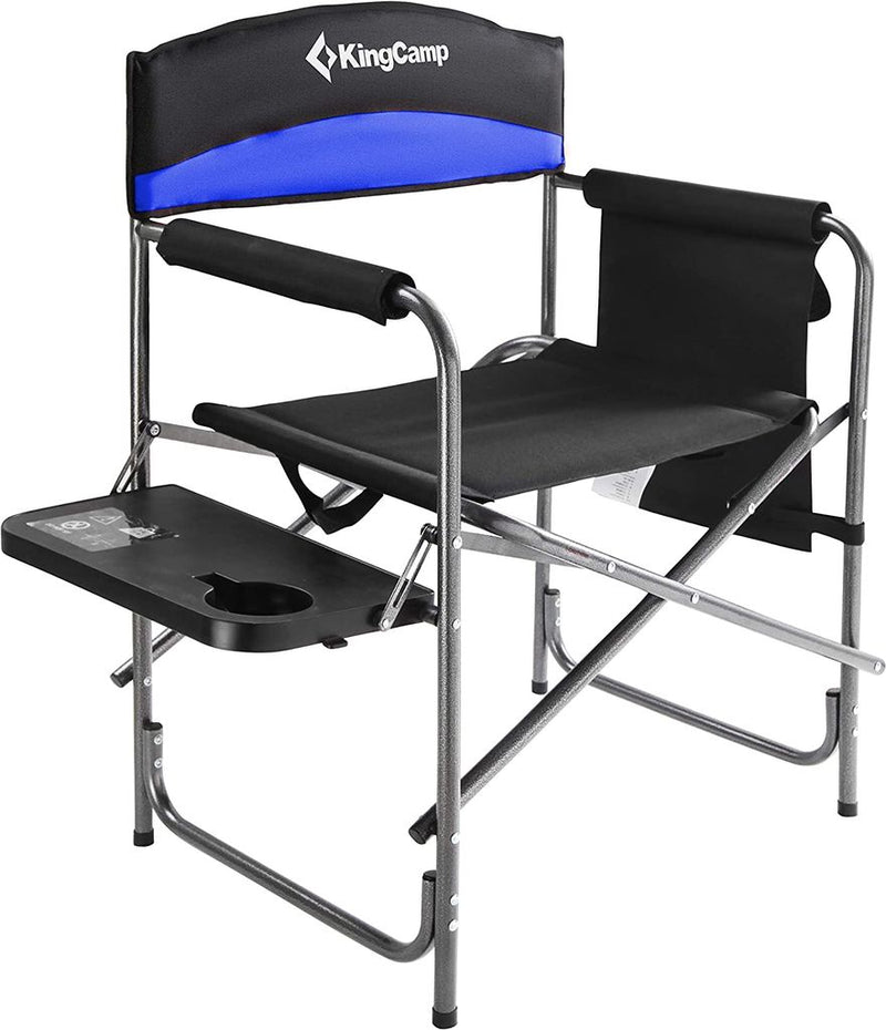 KingCamp Heavy Duty Camping Directors Chairs Supports 400lbs for Adults