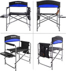 KingCamp Heavy Duty Camping Directors Chairs Supports 400lbs for Adults