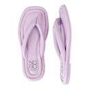 No Boundaries Women’s Puffy Flip Flops Lavender