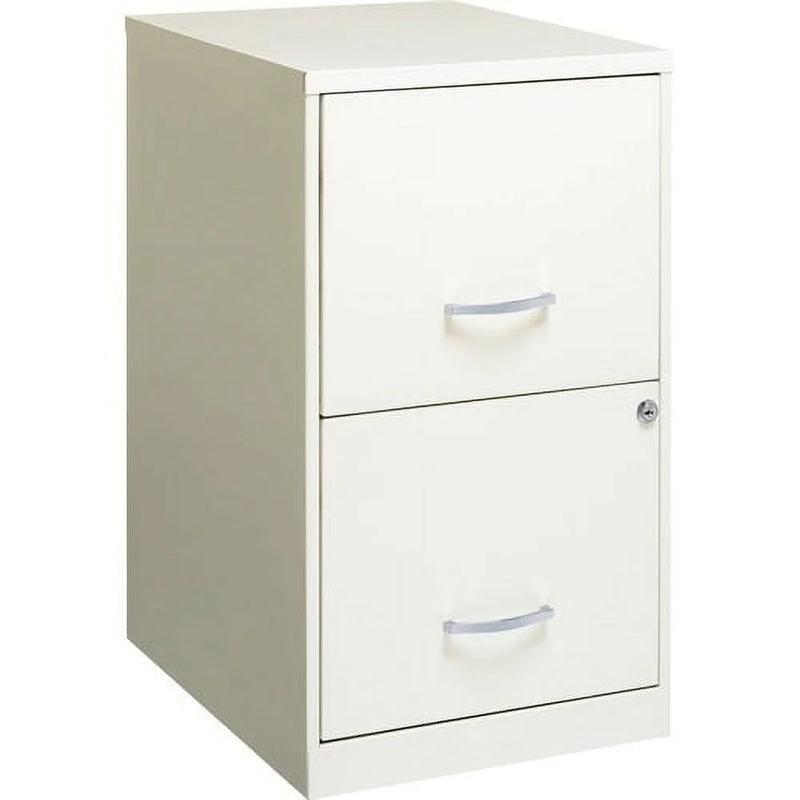 Lorell SOHO Lateral File, 24.5" Height x 14.3" Width x 18" Depth, White