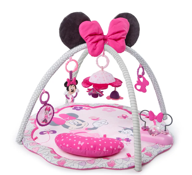 Pink Minnie Mouse Garden Fun Activity Gym