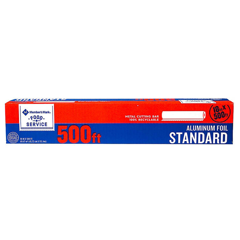 Member's Mark Standard Foodservice Aluminum Foil (18" x 500 ft.)