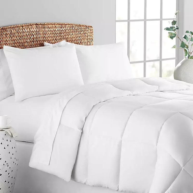 Member's Mark Down Alternative Comforter Set Stone- Full/Queen