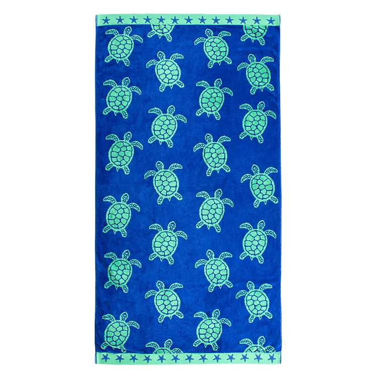 Member's Mark Kids' Beach Towels, Turtle Stars