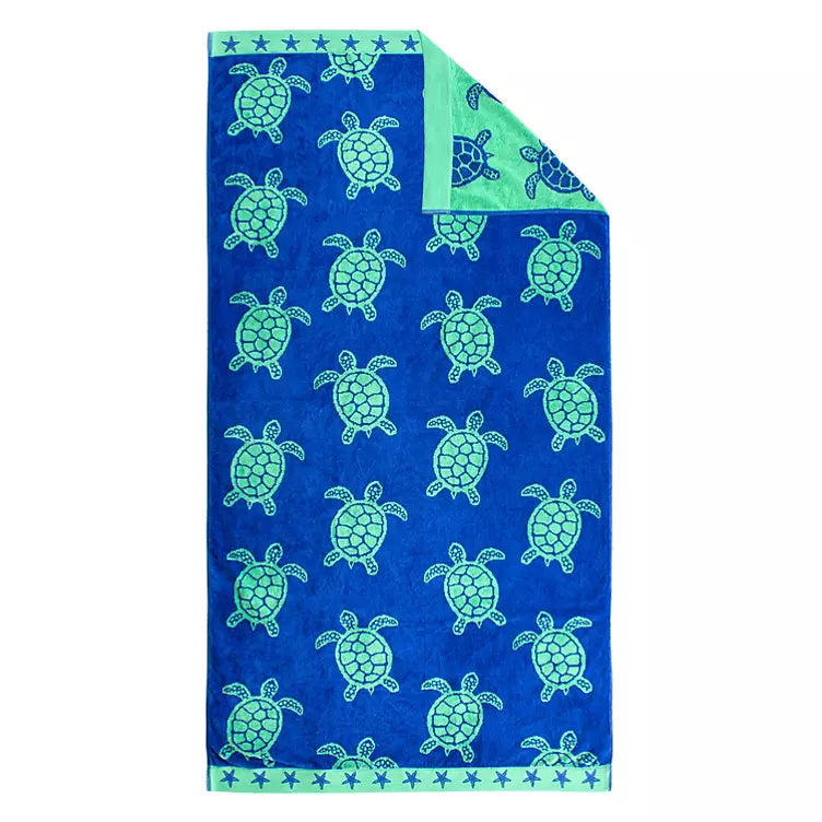 Member's Mark Kids' Beach Towels, Turtle Stars