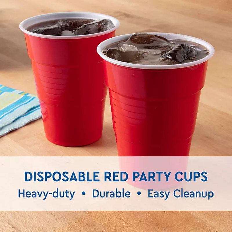 Member's Mark Heavy-Duty Red Cups (18 oz., 240 ct.)