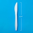 Member's Mark Plastic Knives, Heavyweight, White (600 ct.)