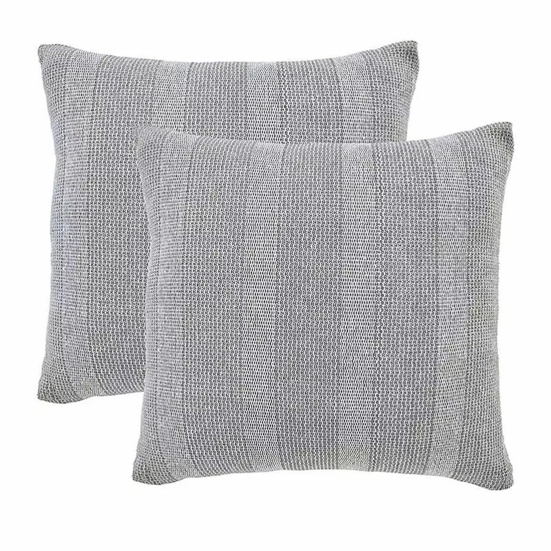 Member's Mark Woven Textured Decorative Pillow Set, 22" x 22"