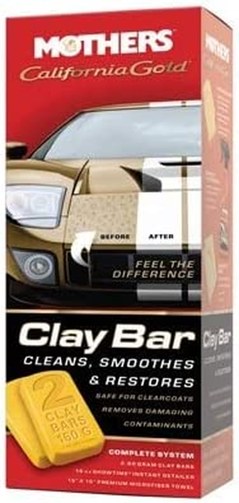 Mothers 07240 California Gold Clay Bar System