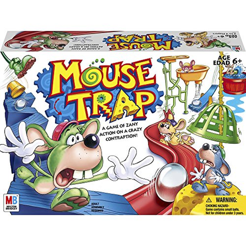 Mouse Trap Kids Board Game, Family Board Games for Kids, Kids Games for 2-4 Players, Family Games, Kids Gifts, Ages 6 and Up