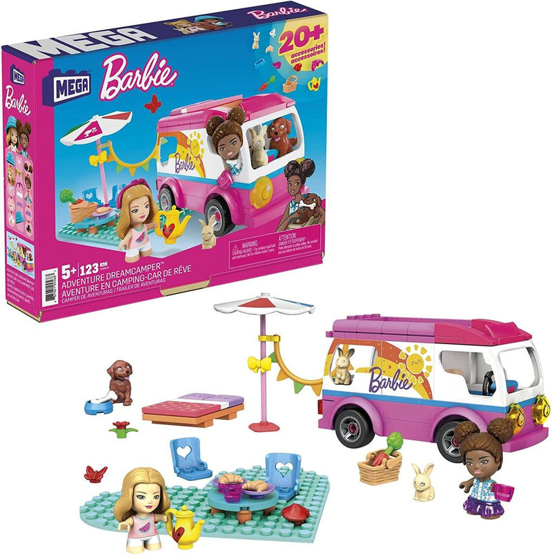 Mega Barbie Adventure DreamCamper Building Set