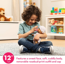 Melissa & Doug Mine to Love Mariana 12in. Poseable Baby Doll With Romper, Hat