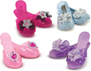 Melissa & Doug Role Play Collection - Step In Style! Dress-Up Shoes Set (4 Pairs)