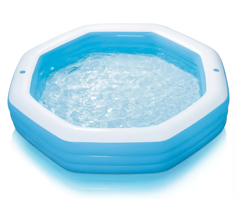 10' Octagonal Inflatable Family Pool