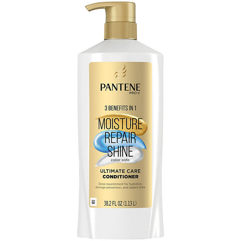 Pantene Pro-V Ultimate Care Moisture + Repair + Shine Conditioner for Damaged Hair and Split Ends (38.2 fl. oz.)