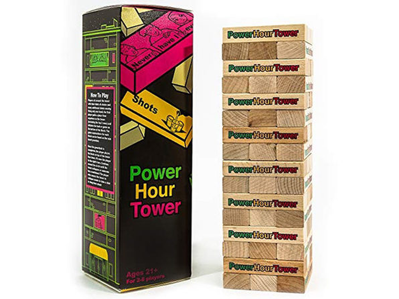 Power Hour Tower Adult Party Game