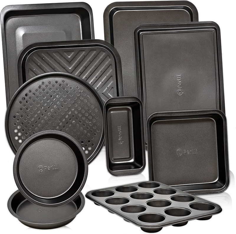 Perll 10-PC Non-Stick Bakeware Set