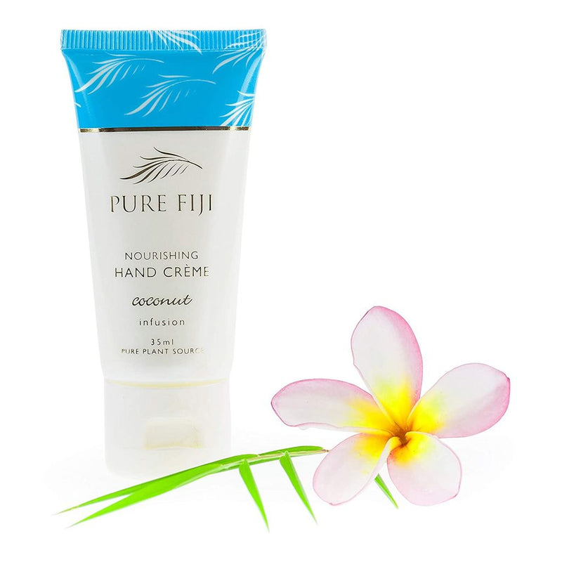 Pure Fiji Hand Creme Trio - Nourishing Hand Cream - Coconut, Mango, Starfruit Infusions, 3 x 1oz