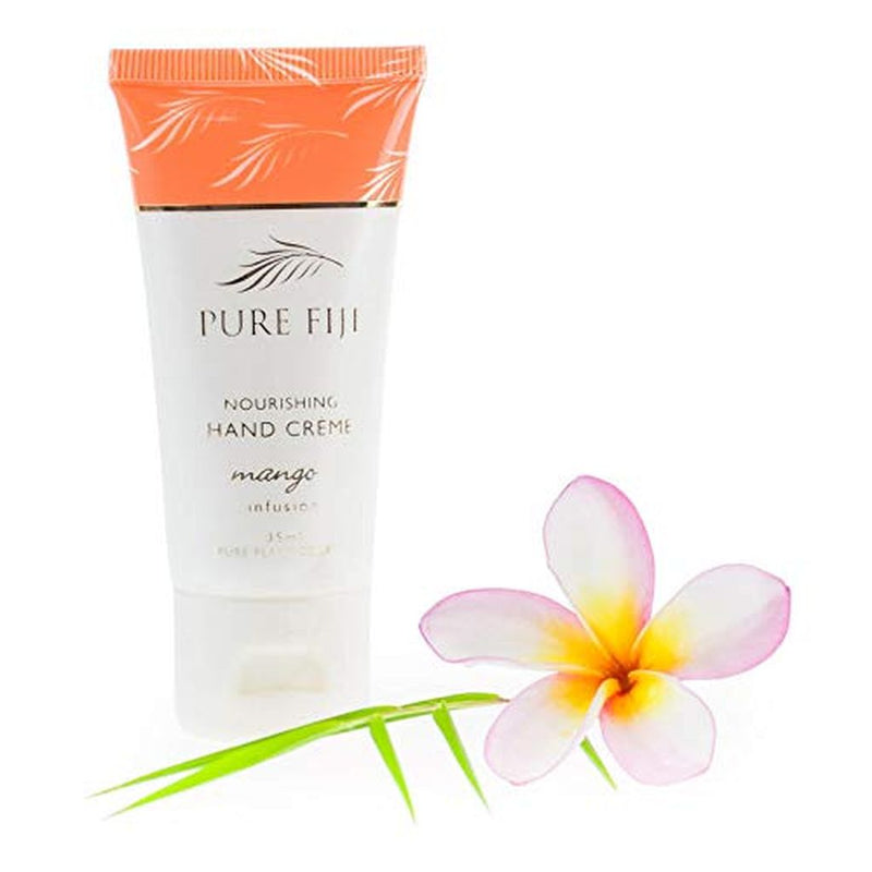 Pure Fiji Hand Creme Trio - Nourishing Hand Cream - Coconut, Mango, Starfruit Infusions, 3 x 1oz