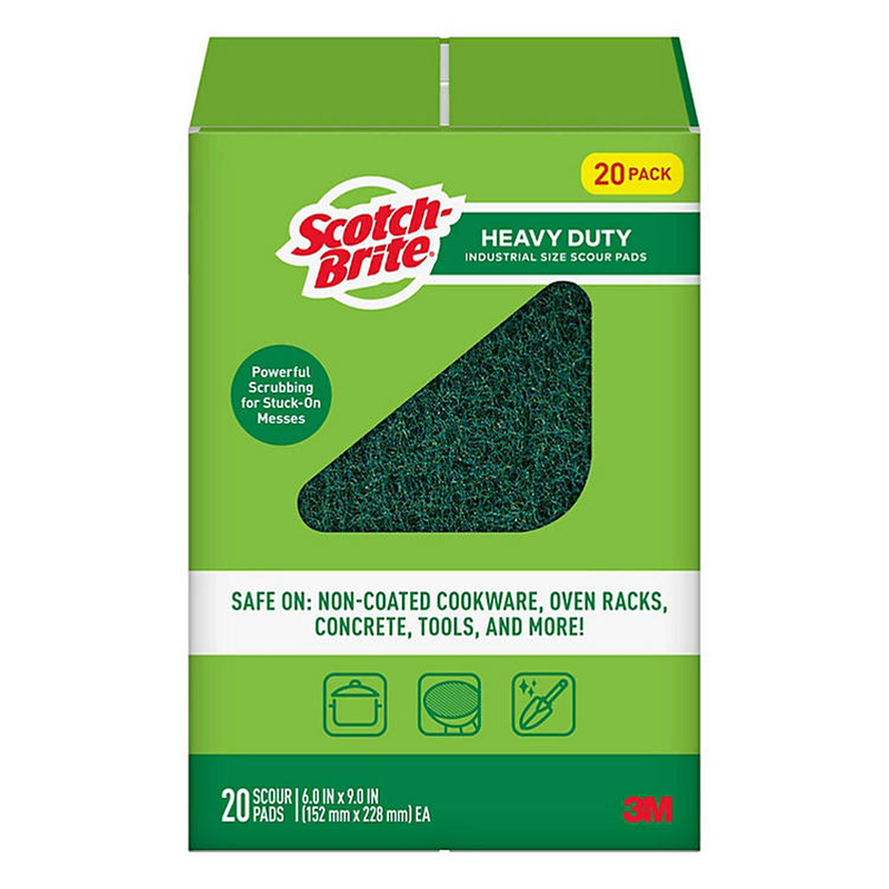 Scotch-Brite Heavy Duty Scour Pads (20ct.)