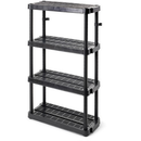 Gracious Living 14" x 32" x 54.5" 4-Shelf Tier