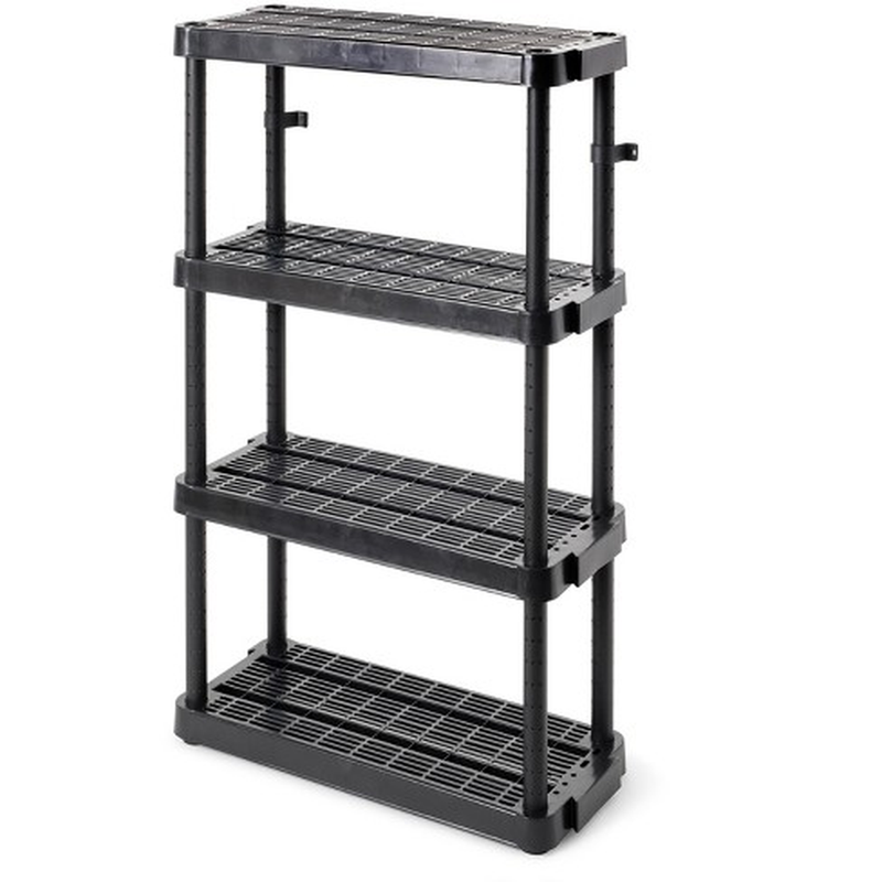 Gracious Living 14" x 32" x 54.5" 4-Shelf Tier