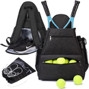Tennis Backpack with Shoe Compartment