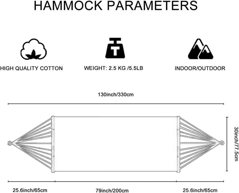 SUNNY GUARD 2 Person Double Hammock