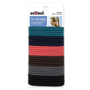 Scünci Hair Ties for Women and Men, Elastic Hair Ties with No Damage in Assorted Neutral Colors, 30 Pack