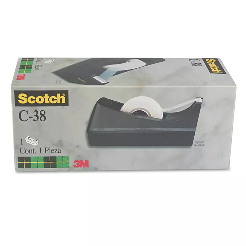 Scotch - C38 Desktop Tape Dispenser, 1" Core