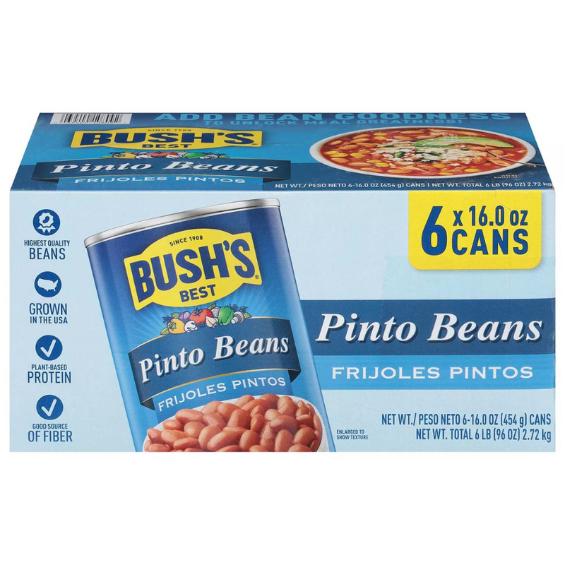 Bush's Pinto Beans (16 oz., 6 pk.)