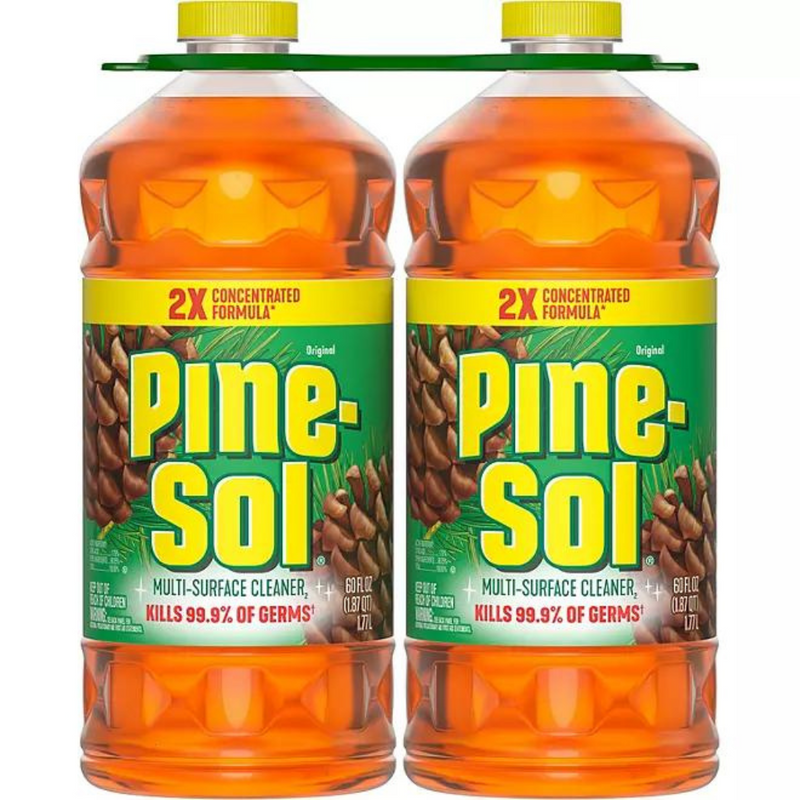 Pine-Sol Multi-Surface Cleaner, Pine Scent, 2 ct., 120 fl. oz.