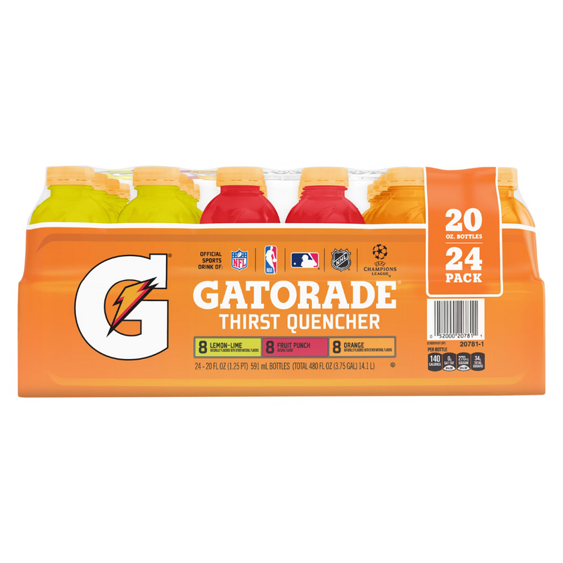 Gatorade Sports Drinks Variety Pack (20 oz., 24 pk.)