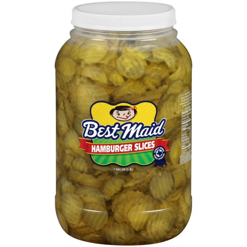 Best Maid Dill Pickle Slices-1 gal. jar