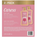 Caress Daily Silk Hydrating Body Wash White Peach Orange Blossom 30 floz 2 pk