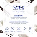 Native Nourishing Body Wash Coconut Vanilla 36 floz 2 pk