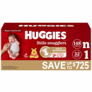 Huggies Little Snugglers Newborn Diaper Starter Kit, 148 Size Newborn ...