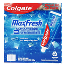 Colgate Max Fresh Toothpastewith Mini Breath Strips Cool Mint 73 oz 5 pk