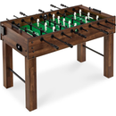 Best Choice Products Large 54 Inch Full-Size Foosball Table for Home, Game Room - Includes 2 Balls, 2 Cup Holders - Walnut