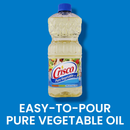 Crisco Pure Vegetable Oil, Cooking Oil, 40 fl oz