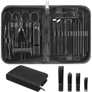 Nail Clippers Set, 26 Piece Manicure Set & Pedicure Kit, Stainless Steel Fingernail & Toenail Clipper Cutters, P