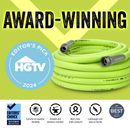 Flexzilla® Premium Grade Garden Hose, 5/8 in. x 50ft. or 10ft., Hybrid Polymer, ZillaGreen™