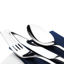 Silverware Set for 6, 30 Piece Heavy Duty Stainless Steel Flatware Utensils Cutlery Set Including Steak Knife Fork and Spoon, Dishwasher Safe, Gift Package for Wedding Housewarming